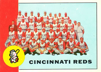 1963 Topps Baseball Cards      063      Cincinnati Reds TC